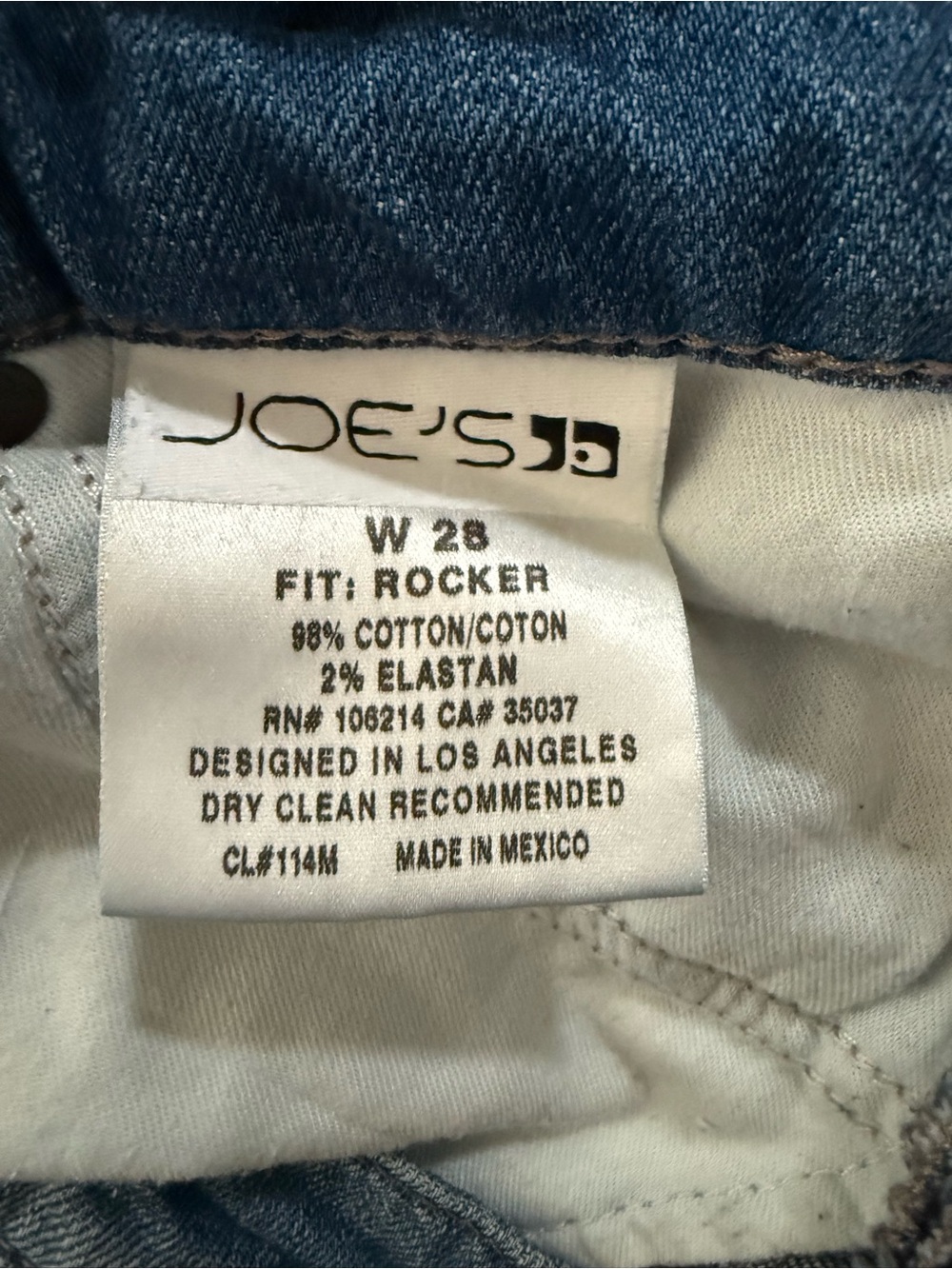 Joe's Jeans "The Rocker" Low Rise
28 - Picture 2 of 8
